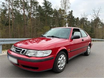 Second-hand Saab 9-3 154 CP (113 kW) 1999 Roșu Coupe