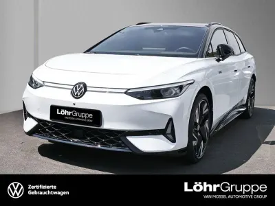 Gebraucht VW ID.7 GTX 250 kW (340 PS) 2025 Gletscherweiß metallic Kombi