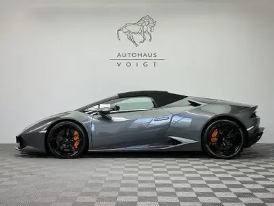 Gebraucht Lamborghini Huracán 610 PS (448 kW) 2018 Grigio lynx metallic Cabrio