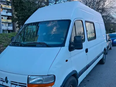 Second-hand Renault Master 120 CP (88 kW) 2002 Alb Monovolum