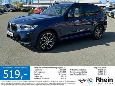 Second-hand BMW X3 M Sport 360 CP (264 kW) 2022 Albastru SUV