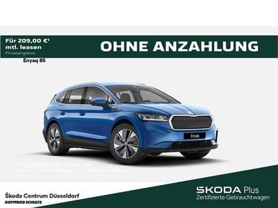 Second-hand Skoda Enyaq iV Loft 108 kW (148 CP) 2023 Albastru SUV