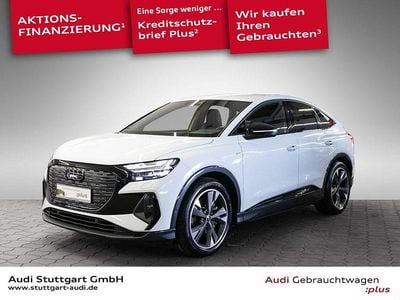 Gebraucht Audi Q4 Sportback e-tron Ambiente 219 kW (299 PS) 2023 Gletscherweiß metallic SUV