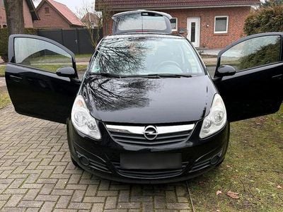 Gebraucht Opel Corsa 80 PS (58 kW) 2009 Schwarz Kleinwagen