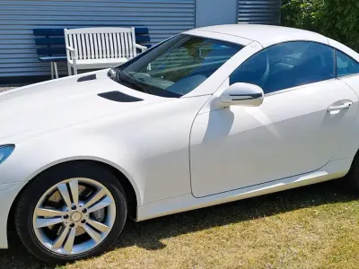 Brugt Mercedes SLK350 305 HK (224 kW) 2009 Hvid Cabriolet