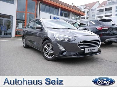 Gebraucht Ford Focus Cool & Connect 125 PS (91 kW) 2021 Grau / magnetic grau (metallic) Kombi