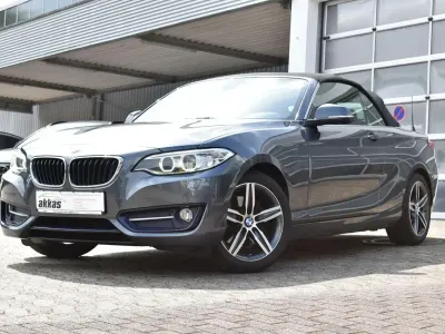 Occasion BMW 220 Sport Line 190 ch (139 kW) 2016 Gris Cabriolet