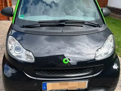 Gebraucht Smart ForTwo Coupé Pure 61 PS (44 kW) 2009 Schwarz Coupé