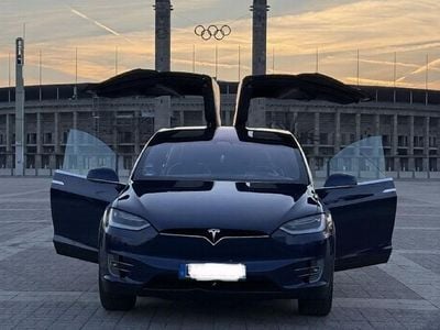 Gebraucht Tesla Model X 244 kW (332 PS) 2017 Blau SUV