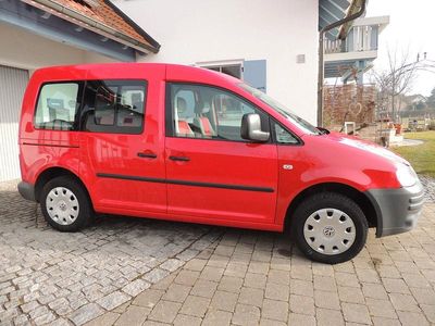 Gebraucht VW Caddy Life 102 PS (75 kW) 2011 Rot Van / Kleinbus