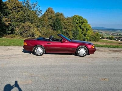 Second-hand Mercedes SL500 326 CP (239 kW) 1990 Roșu Cabrio