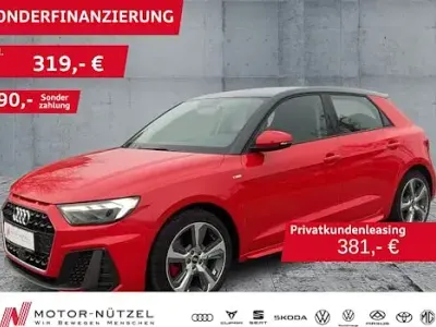 Brugt Audi A1 Sportback S-Line 207 HK (152 kW) 2022 Rød Hatchback
