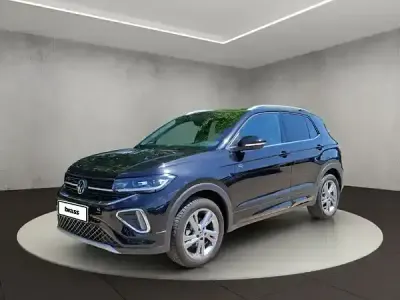 Gebraucht VW T-Cross R-line 150 PS (110 kW) 2024 Deep black perleffekt SUV
