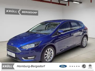 Gebraucht Ford Focus Titanium 101 PS (74 kW) 2016 Blau Limousine