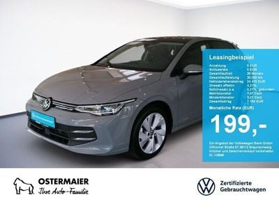 Gebraucht VW Golf VIII Life 116 PS (85 kW) 2024 Grau Limousine