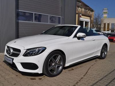 Gebraucht Mercedes C250 AMG 211 PS (155 kW) 2018 Weiß Cabrio