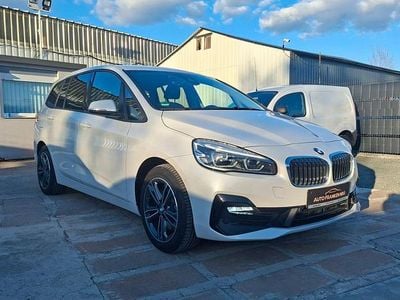 Gebraucht BMW 218 Gran Tourer Sport Line 150 PS (110 kW) 2021 Weiß Van / Kleinbus
