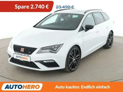 Begagnad Seat Leon 4Drive 300 HK (220 kW) 2020 Vit Kombi
