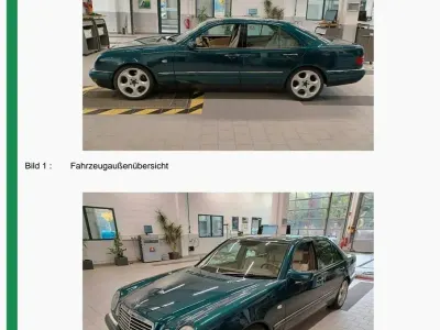 Gebraucht Mercedes E320 Elegance 220 PS (161 kW) 1995 Grün Limousine