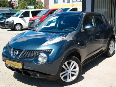 Second-hand Nissan Juke Tekna 117 CP (86 kW) 2014 Albastru SUV