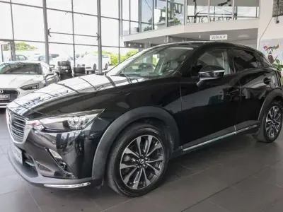 Gebraucht Mazda CX-3 Sports-Line 150 PS (110 kW) 2019 Schwarz SUV
