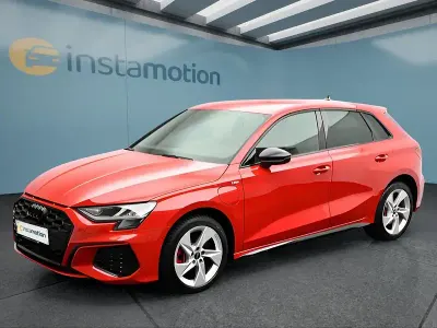 Używany Audi A3 Sportback e-tron 150 KM (110 kW) 2022 Czerwony Hatchback