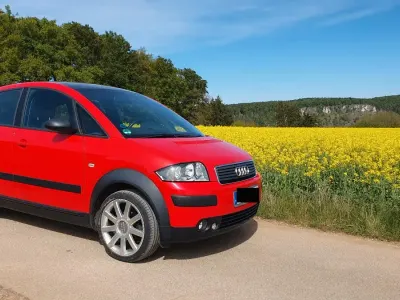 Gebraucht Audi A2 S-Line 110 PS (80 kW) 2004 Rot Kleinwagen