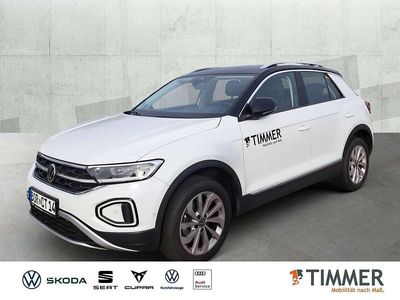 Pure white schwarz Gebraucht 2025 VW T-Roc Style SUV | 27.330 € (Superpreis)