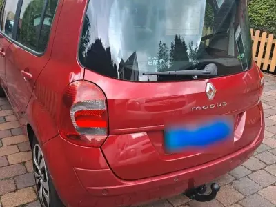 Gebraucht Renault Modus 101 PS (74 kW) 2008 Rot Van / Kleinbus