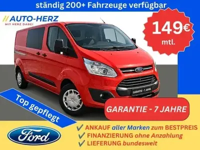 Gebraucht Ford Transit Custom Trend 131 PS (96 kW) 2017 Rot Van