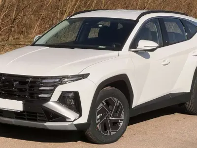 Gebraucht Hyundai Tucson Select 136 PS (100 kW) 2024 Atlas white SUV