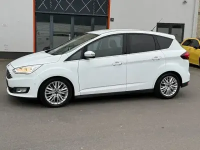 Gebraucht Ford C-MAX Titanium 120 PS (88 kW) 2017 Weiß Van / Kleinbus