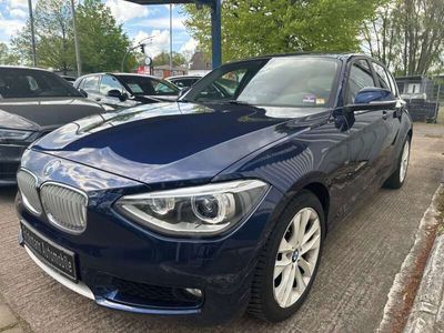 gebraucht BMW 116 d Urban Automatik Bi-Xenon Teilleder