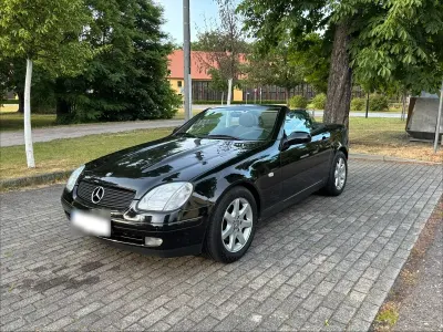 Gebraucht Mercedes SLK200 136 PS (100 kW) 1998 Schwarz Cabrio