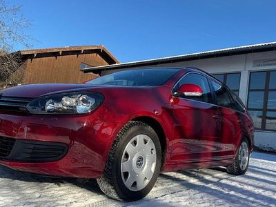 Usata VW Golf VI Comfortline 122 CV (89 kW) 2009 Rosso Utilitaria