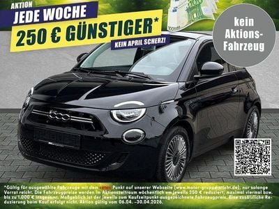 Gebraucht Fiat 500e Icon 69 kW (95 PS) 2023 Onyx schwarz Kleinwagen