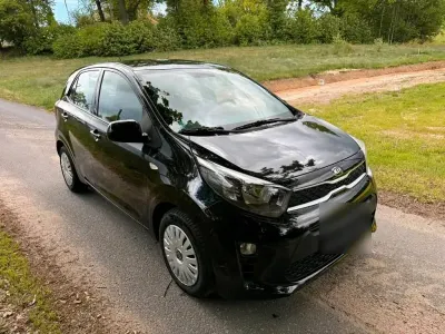 Gebraucht Kia Picanto 2020 Schwarz Kleinwagen