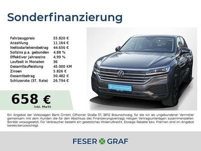 Gebraucht VW Touareg Basis 231 PS (169 kW) 2024 Siliziumgrau metallic SUV