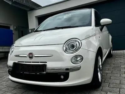 Begagnad Fiat 500C Lounge 86 HK (63 kW) 2015 Vit Cab