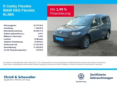 Gebraucht VW Caddy 122 PS (89 kW) 2025 Pure grey Van / Kleinbus
