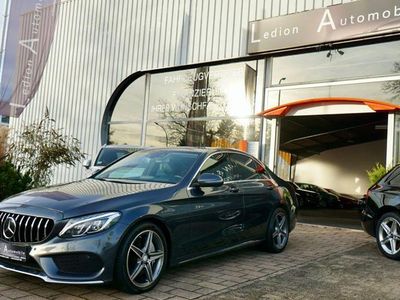 Grau Gebraucht 2015 Mercedes C400 AMG line Limousine | 29.900 € (Teuer)