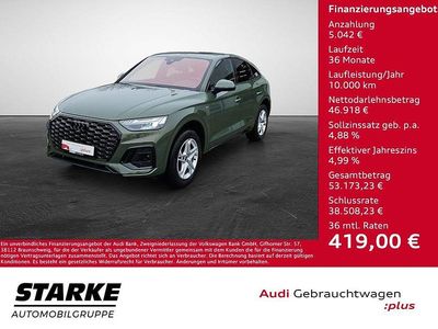 Gebraucht Audi Q5 Sportback Ambiente 204 PS (150 kW) 2025 Distriktgrün metallic SUV