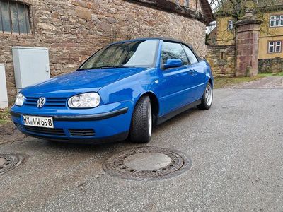 Gebraucht VW Golf Cabriolet 101 PS (74 kW) 1998 Blau Cabrio