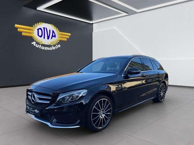 Gebraucht Mercedes C220 AMG line 170 PS (125 kW) 2016 Schwarz Kombi
