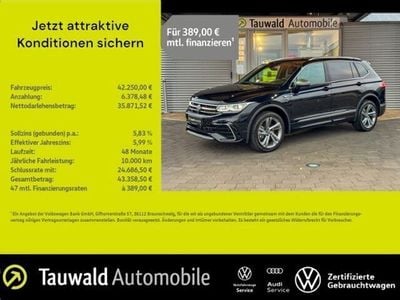 Gebraucht VW Tiguan R-line 190 PS (139 kW) 2024 Schwarz SUV