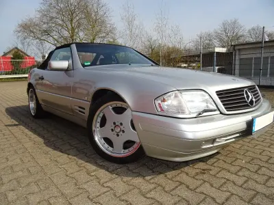 Gebraucht Mercedes SL320 231 PS (169 kW) 1996 Silber Cabrio