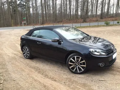 Gebraucht VW Golf Cabriolet Exclusive 140 PS (102 kW) 2014 Schwarz Cabrio