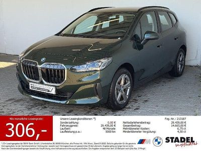 Brugt BMW 220 Active Tourer Efficient Dynamics 156 HK (114 kW) 2025 Grøn MPV