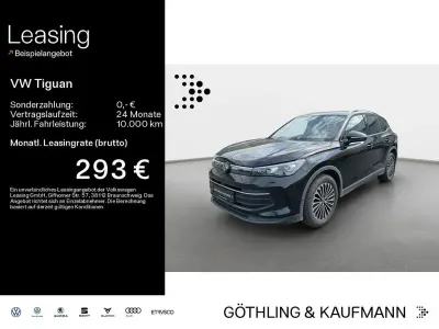 Gebraucht VW Tiguan Goal 150 PS (110 kW) 2025 Grenadillschwarz metallic SUV