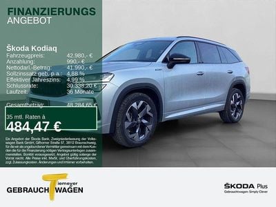 Silber Gebraucht 2025 Skoda Kodiaq SportLine SUV | 42.980 € (Fairer Preis)